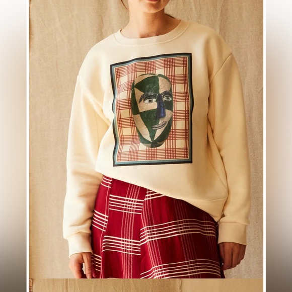 Caron Callahan Theo Sweatshirt size medium NWT - Picture 1 of 5